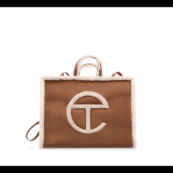 UGG x TELFAR Large Bag- Chestnut - Picture 3 of 5